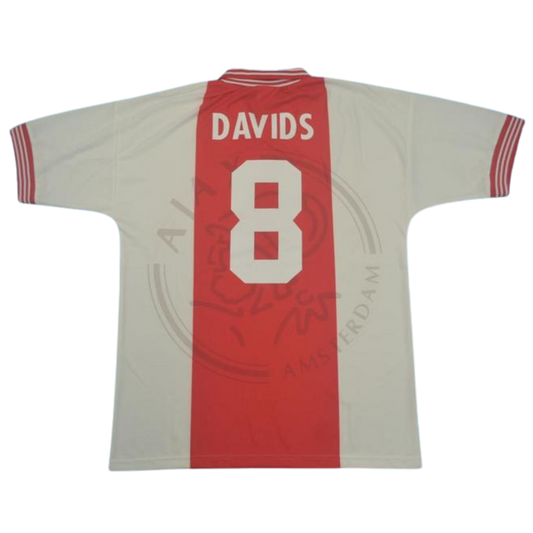 Camisa Ajax Home 95/96 - Versão Retrô "Davids" Nº 8