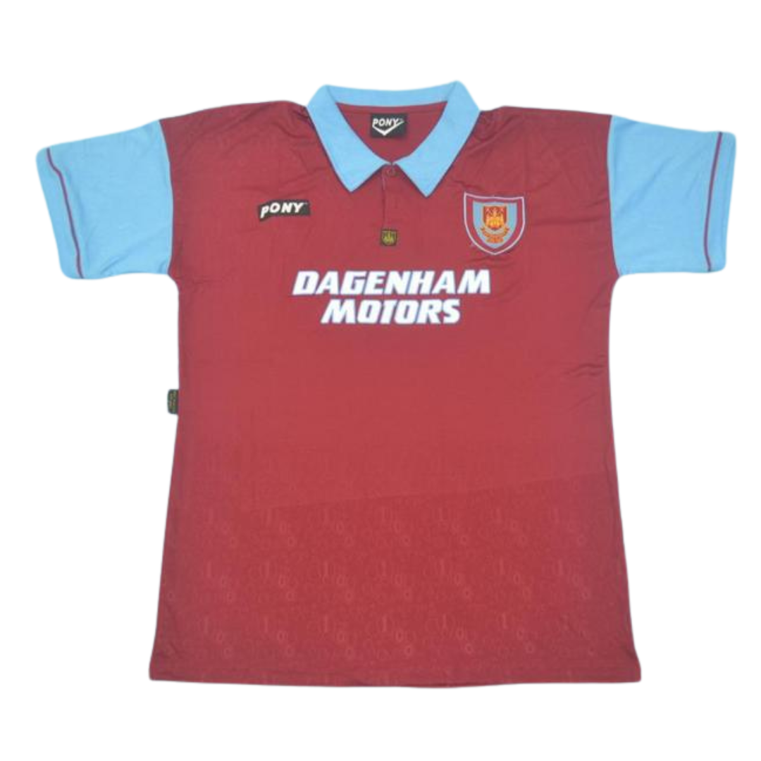 Camisa West Ham 100 anos 95/97 - Versão Retrô