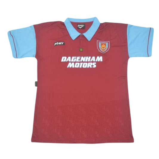 Camisa West Ham 100 anos 95/97 - Versão Retrô