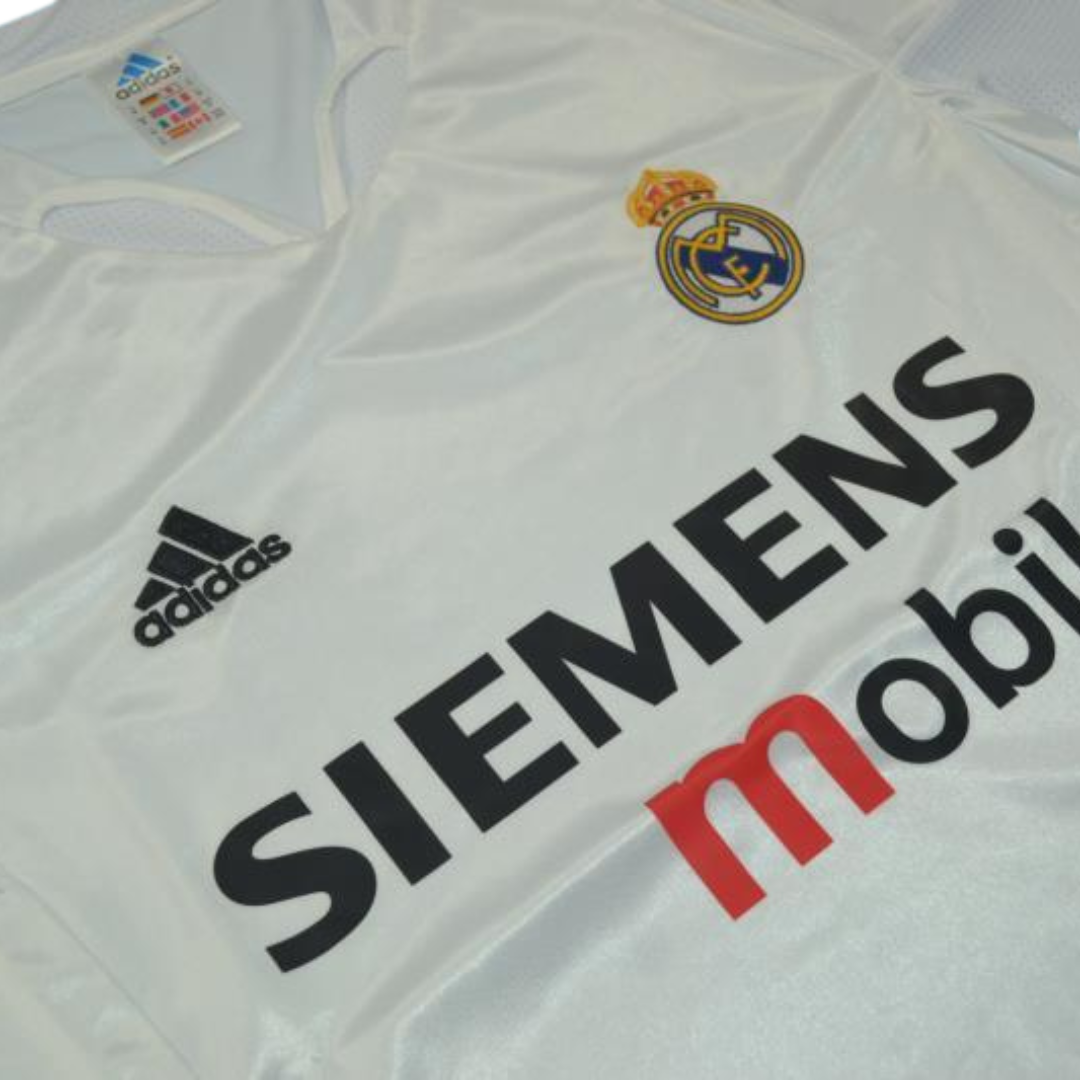 Camisa Real Madrid Home 04/05 - Versão Retrô
