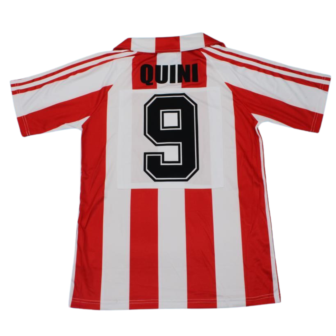 Camisa Real Sporting de Gijón Home 86/87 - Versão Retrô "Quini" Nº 9