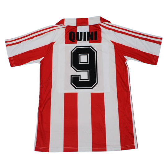 Camisa Real Sporting de Gijón Home 86/87 - Versão Retrô "Quini" Nº 9