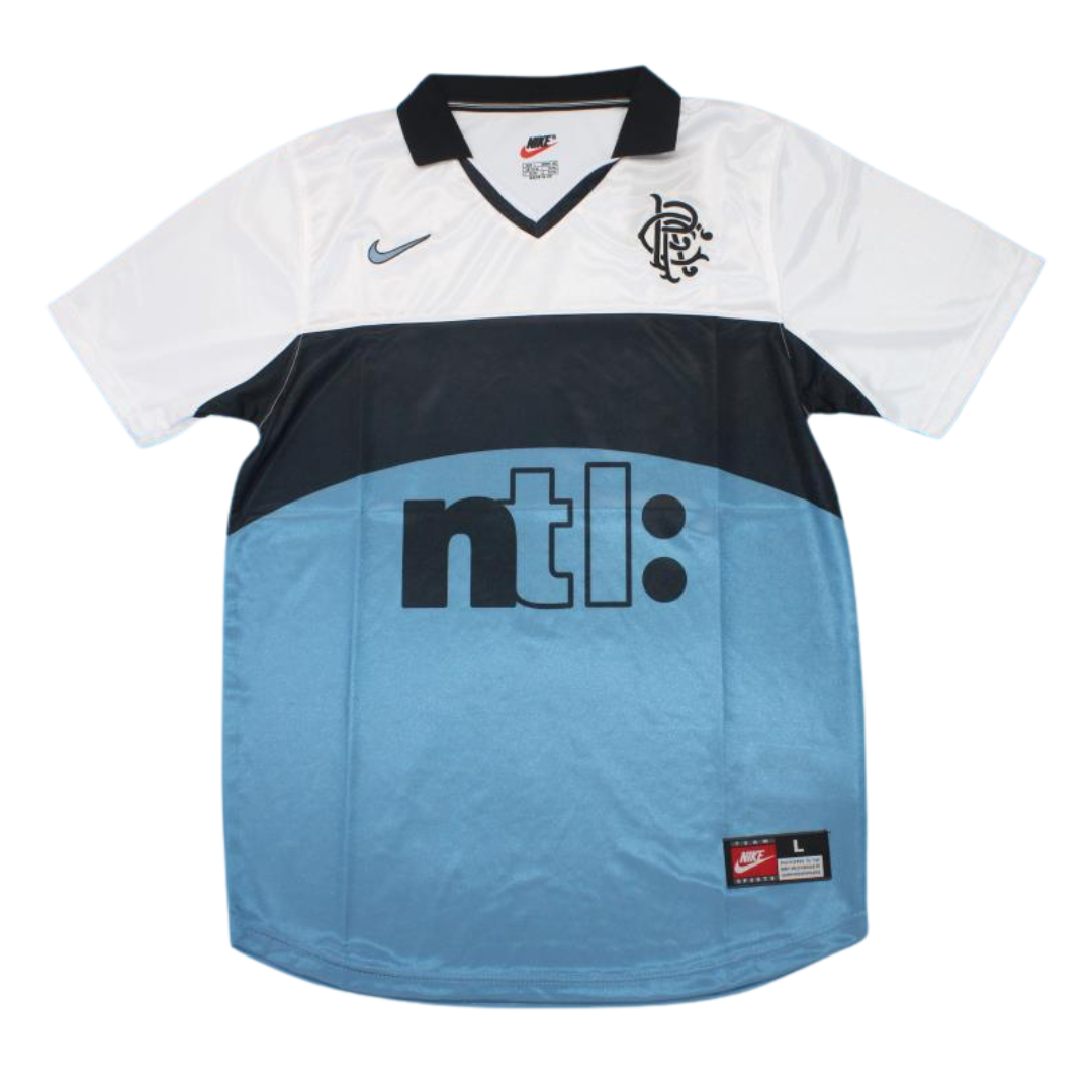 Camisa Rangers Away 99/01 - Versão Retrô
