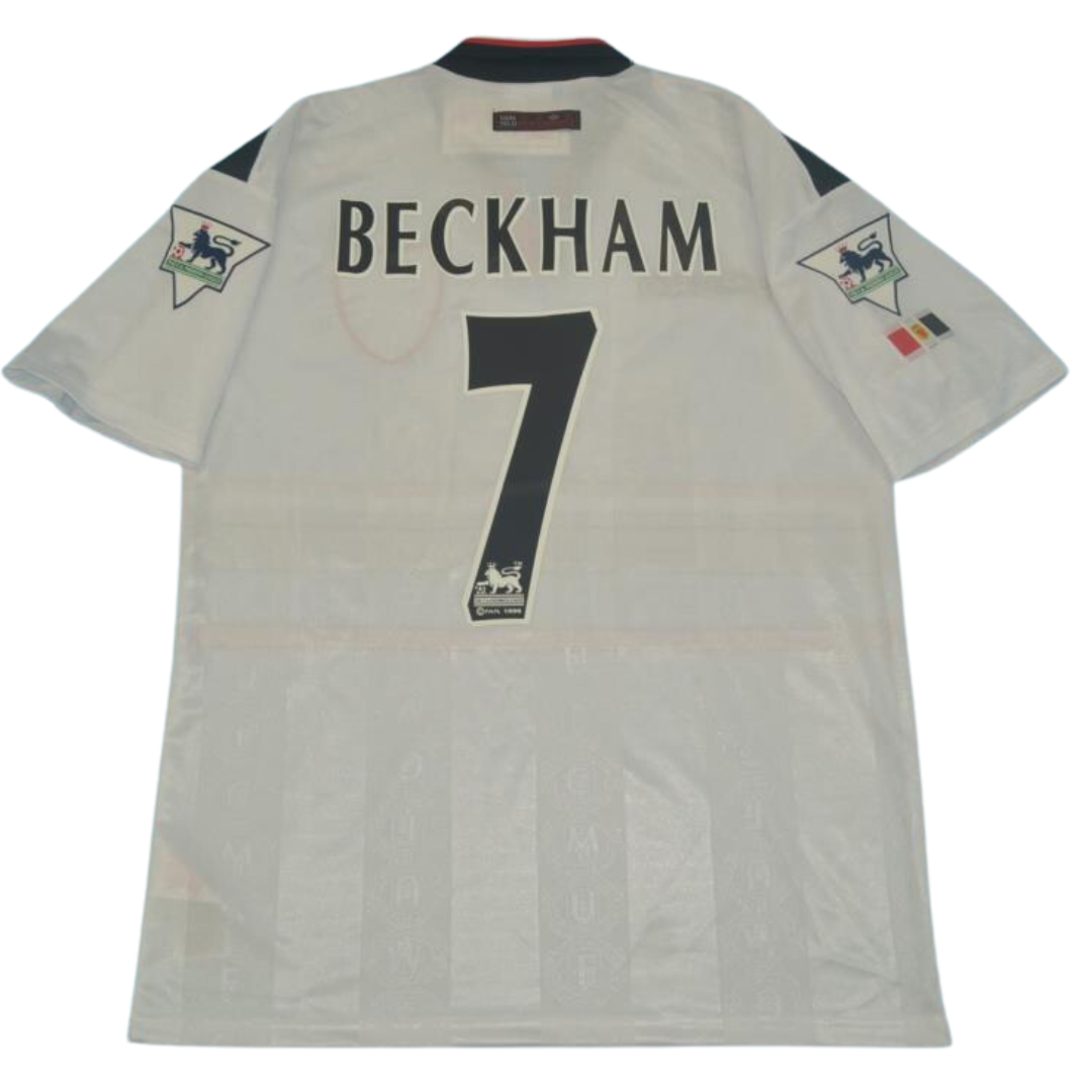 Camisa Manchester United Away 97/99 - Versão Retrô "Beckham" Nº 7