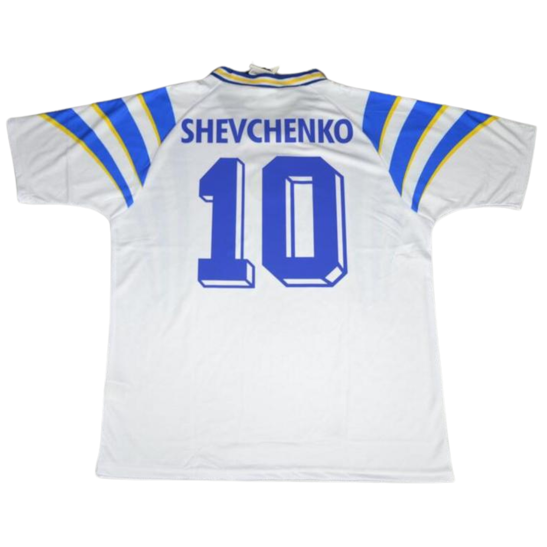 Camisa Dynamo Kyiv Away 97/98 - Versão Retrô "Shevchenko" Nº 10