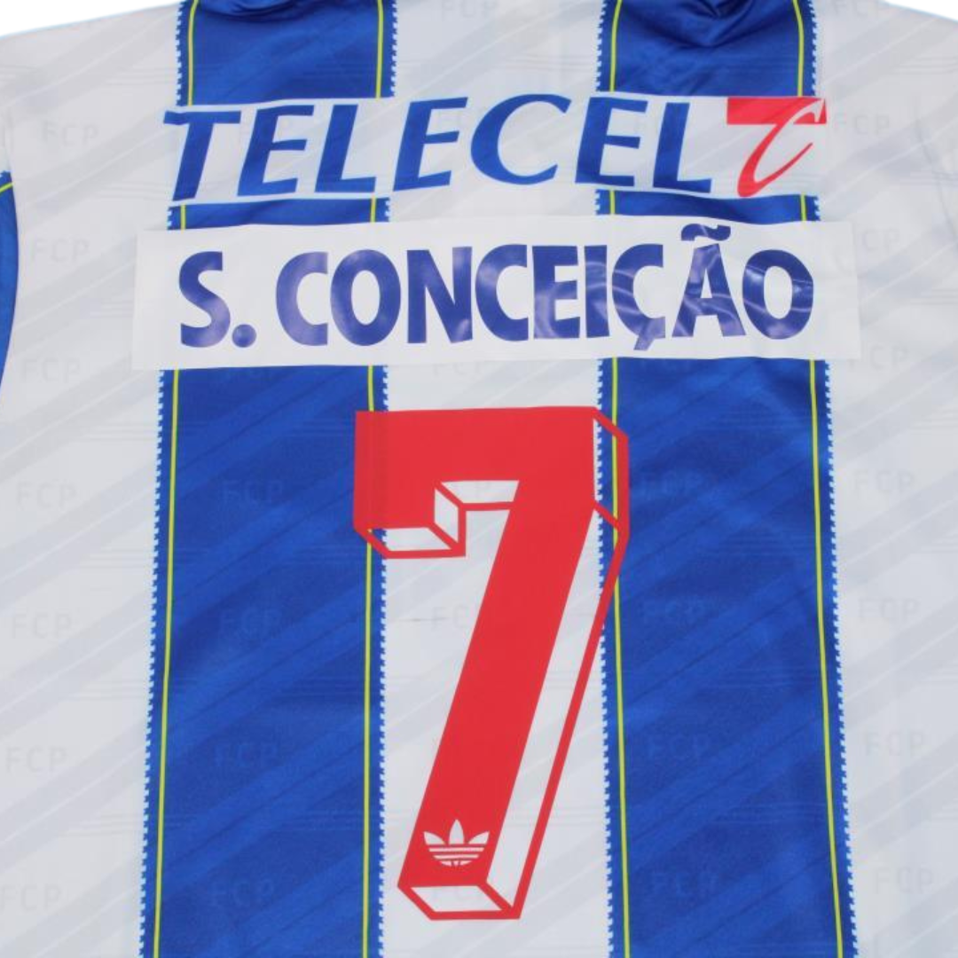 Camisa Porto Home 95/97 - Versão Retrô "S. Conceição" Nº 7