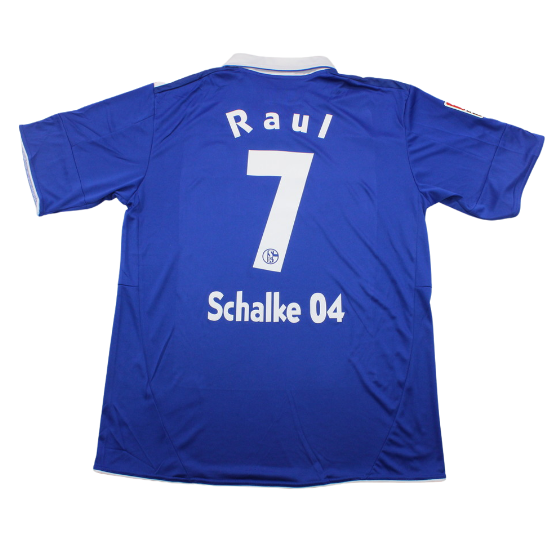 Camisa Retrô FC Schalke 04 Home 10/11 "Raul" N°.7