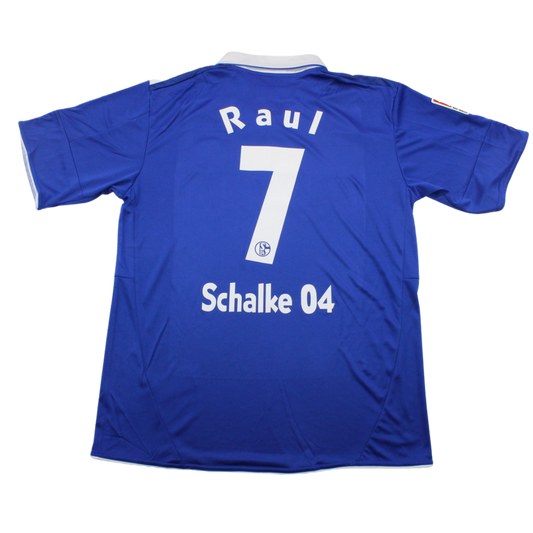 Camisa Retrô FC Schalke 04 Home 10/11 "Raul" N°.7