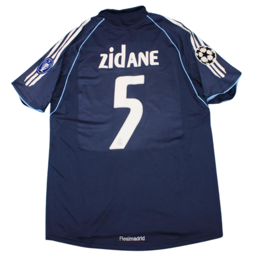 Camisa Real Madrid Away 05/06 - Versão Retrô "Zidane" Nº 5