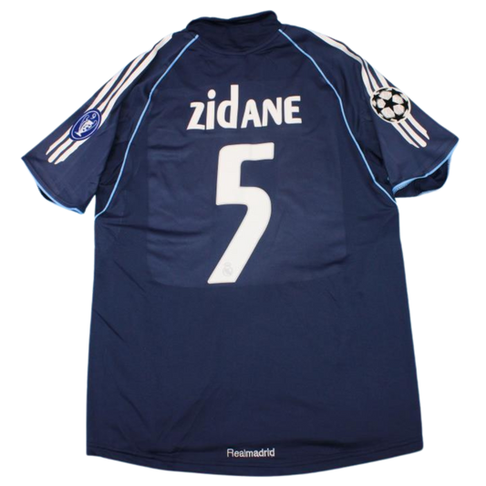Camisa Real Madrid Away 05/06 - Versão Retrô "Zidane" Nº 5
