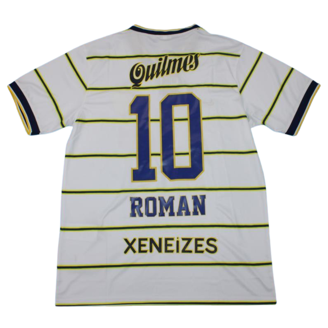 Camisa Boca Juniors Away 98/99 - Versão Retrô "Roman" N° 10