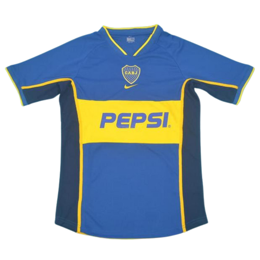 Camisa Boca Juniors Home 2002 - Versão Retrô
