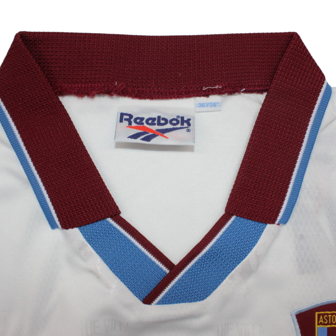 Camisa Aston Villa Away 95/96 - Versão Retrô