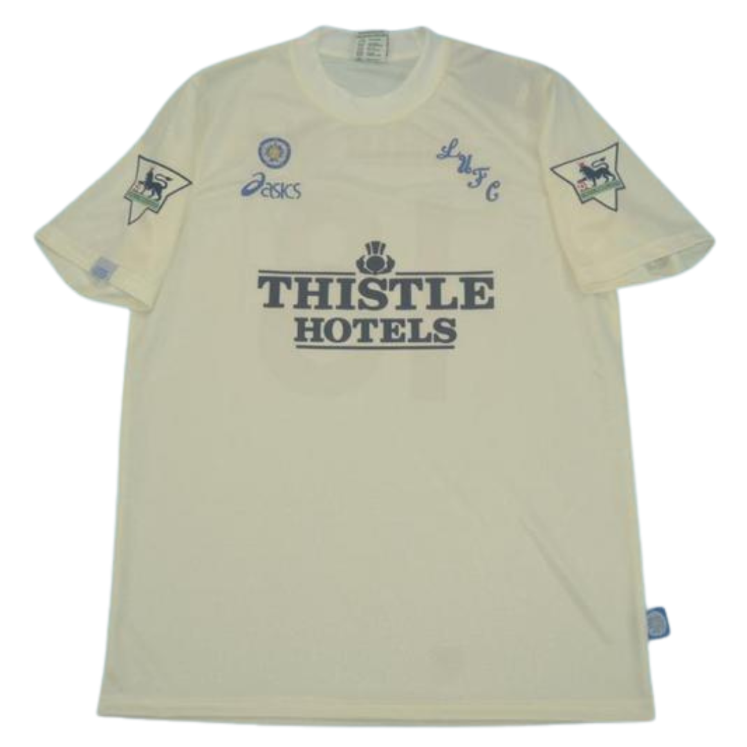 Camisa Leeds United Home 95/96 - Versão Retrô "Brolin" Nº 18