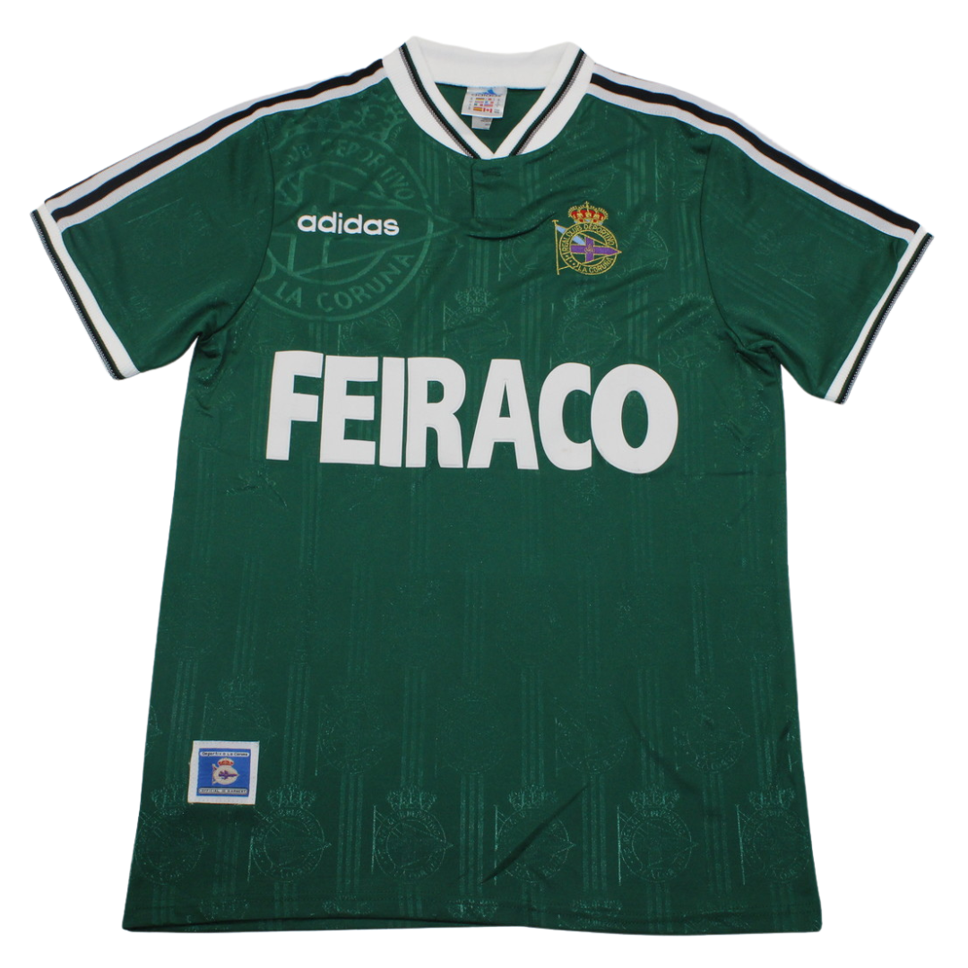Camisa Deportivo de La Coruña Away 99/00 - Versão Retrô "Djalminha" Nº 8