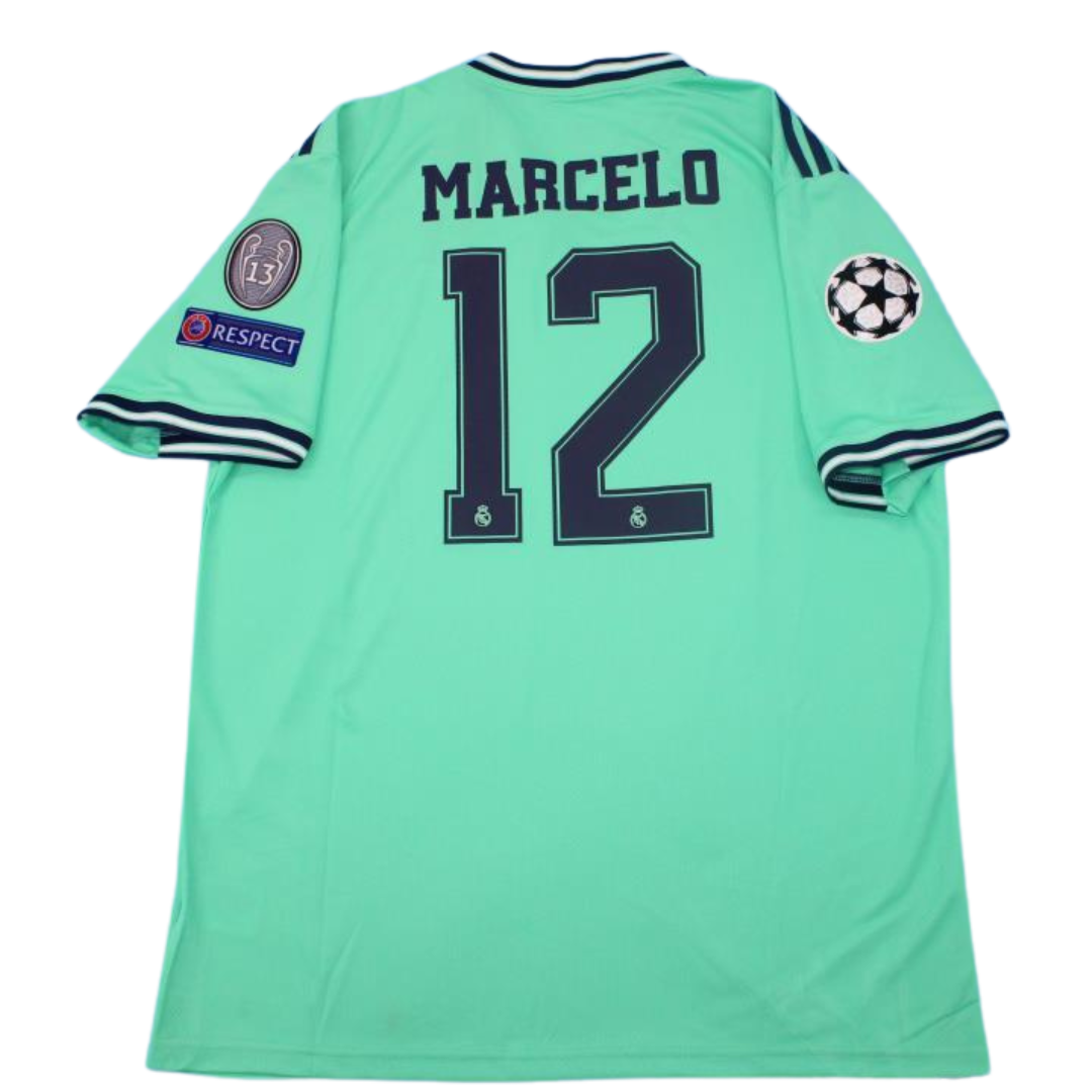 Camisa Real Madrid Away 19/20 - Versão Retrô "Marcelo" Nº 12