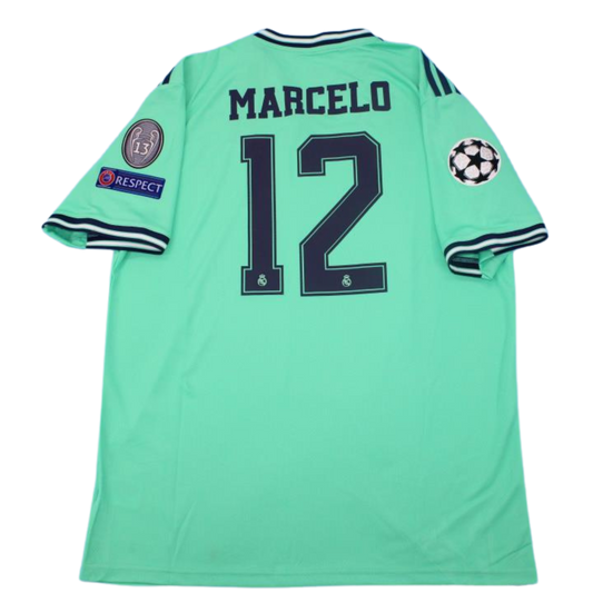 Camisa Real Madrid Away 19/20 - Versão Retrô "Marcelo" Nº 12
