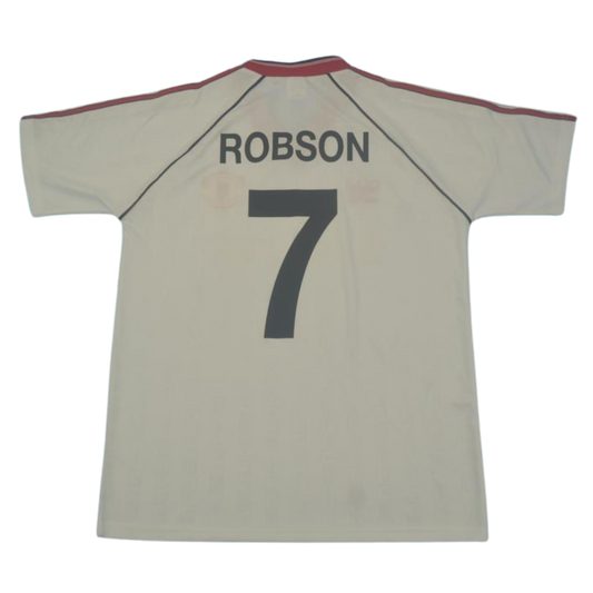 Camisa Manchester United Away 88/90 - Versão Retrô "Robson" Nº 7