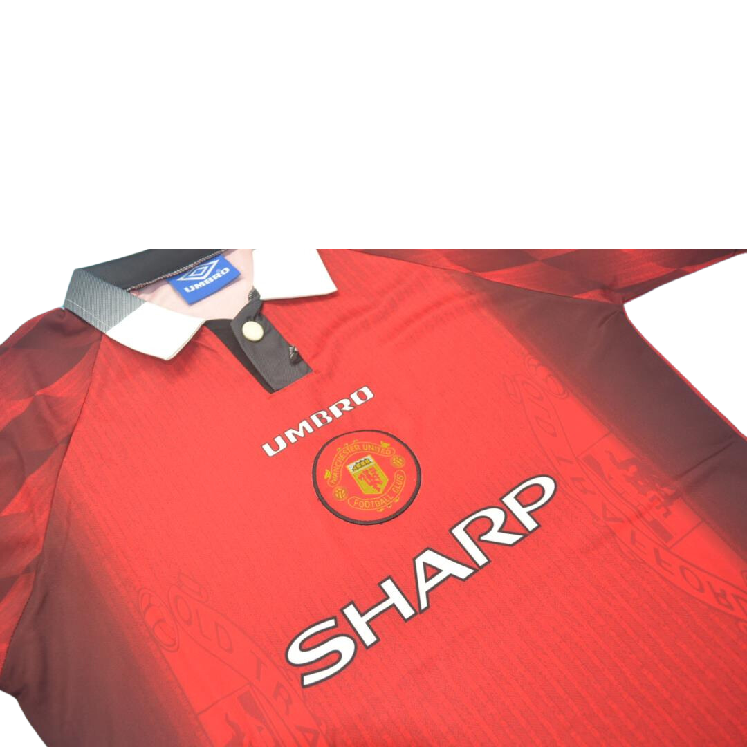Camisa Manchester United Home 96/98 - Versão Retrô "Cantona" Nº 7