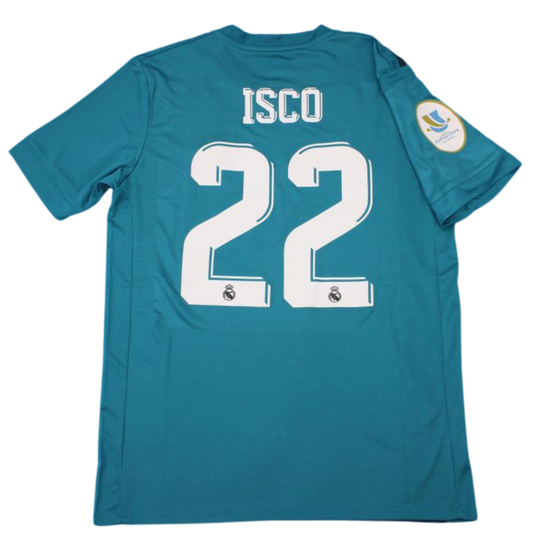 Camisa Real Madrid Third Away 17/18 - Versão Retrô "Isco" Nº 22