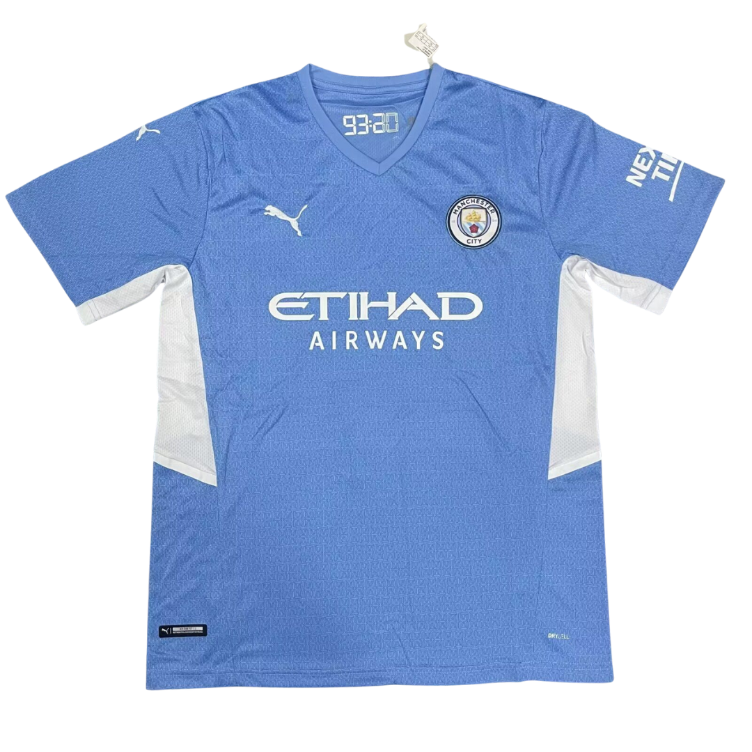Camisa Manchester City Home 21/22 - Versão Retrô