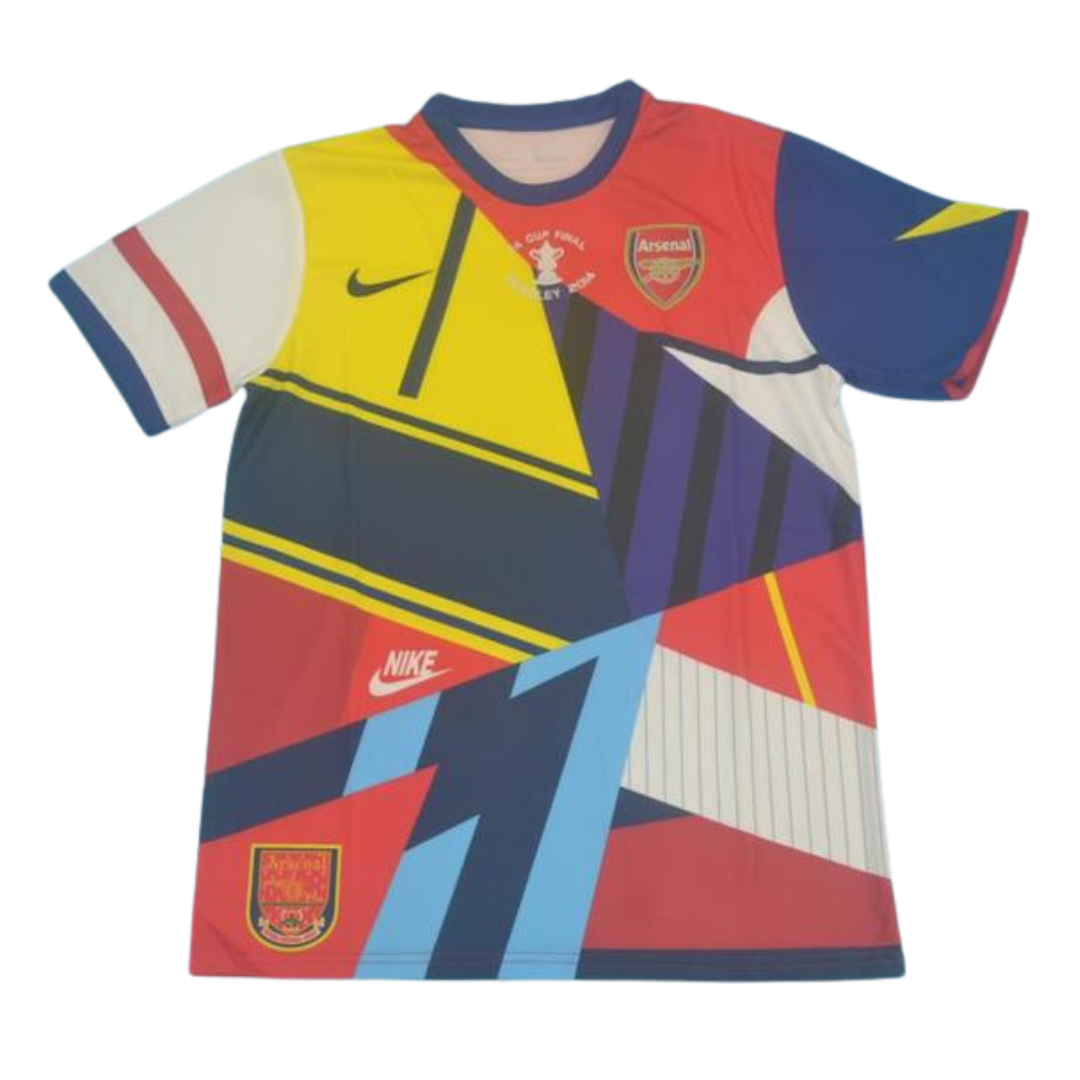 Camisa Arsenal FA Cup 2014 - Versão Retrô