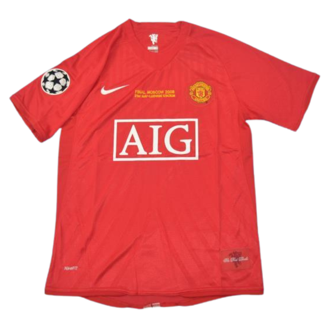 Camisa Manchester United UCL Final 07/08 - Versão Retrô "Rooney" Nº 10