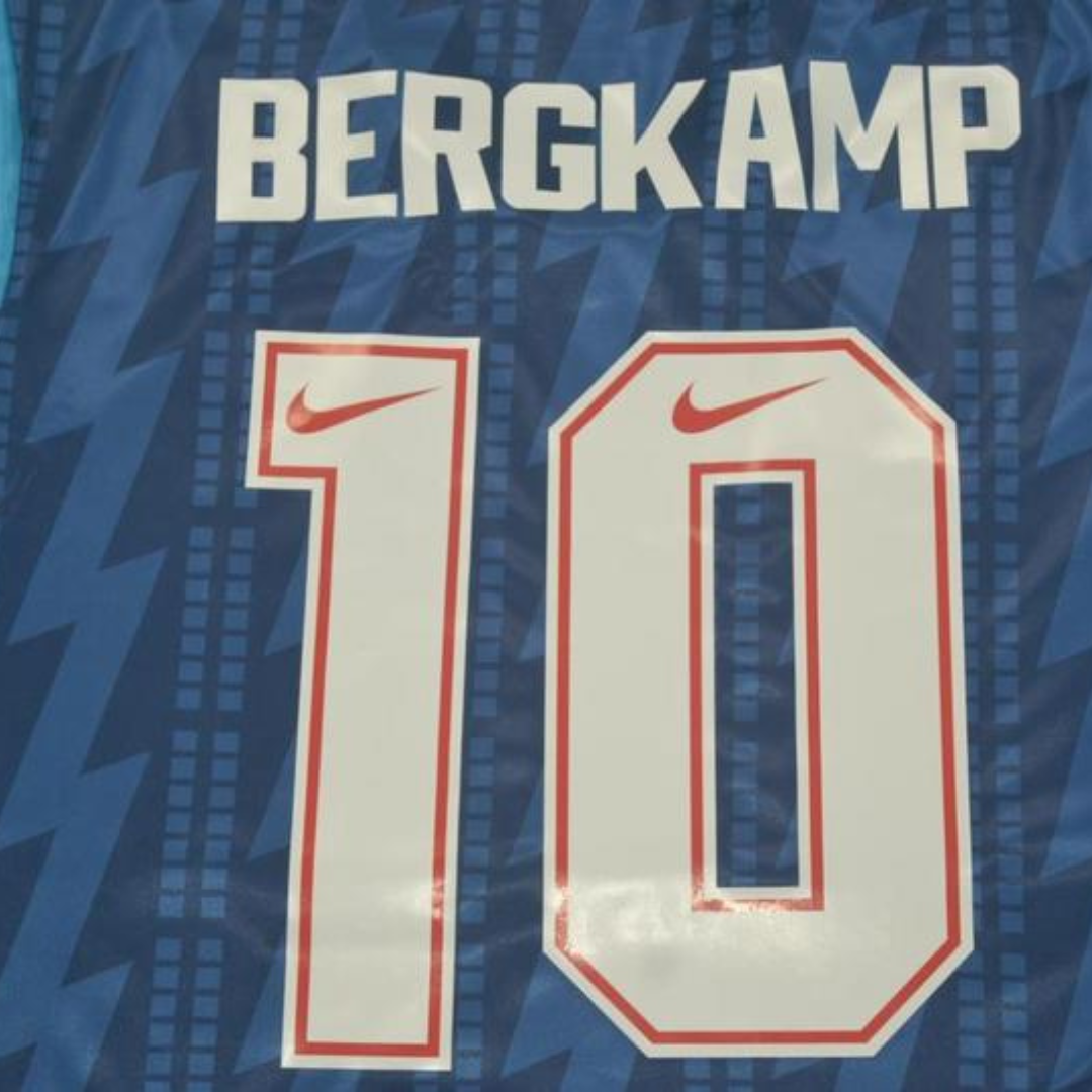 Camisa Arsenal Away 1994 - Versão Retrô "Bergkamp" Nº 10