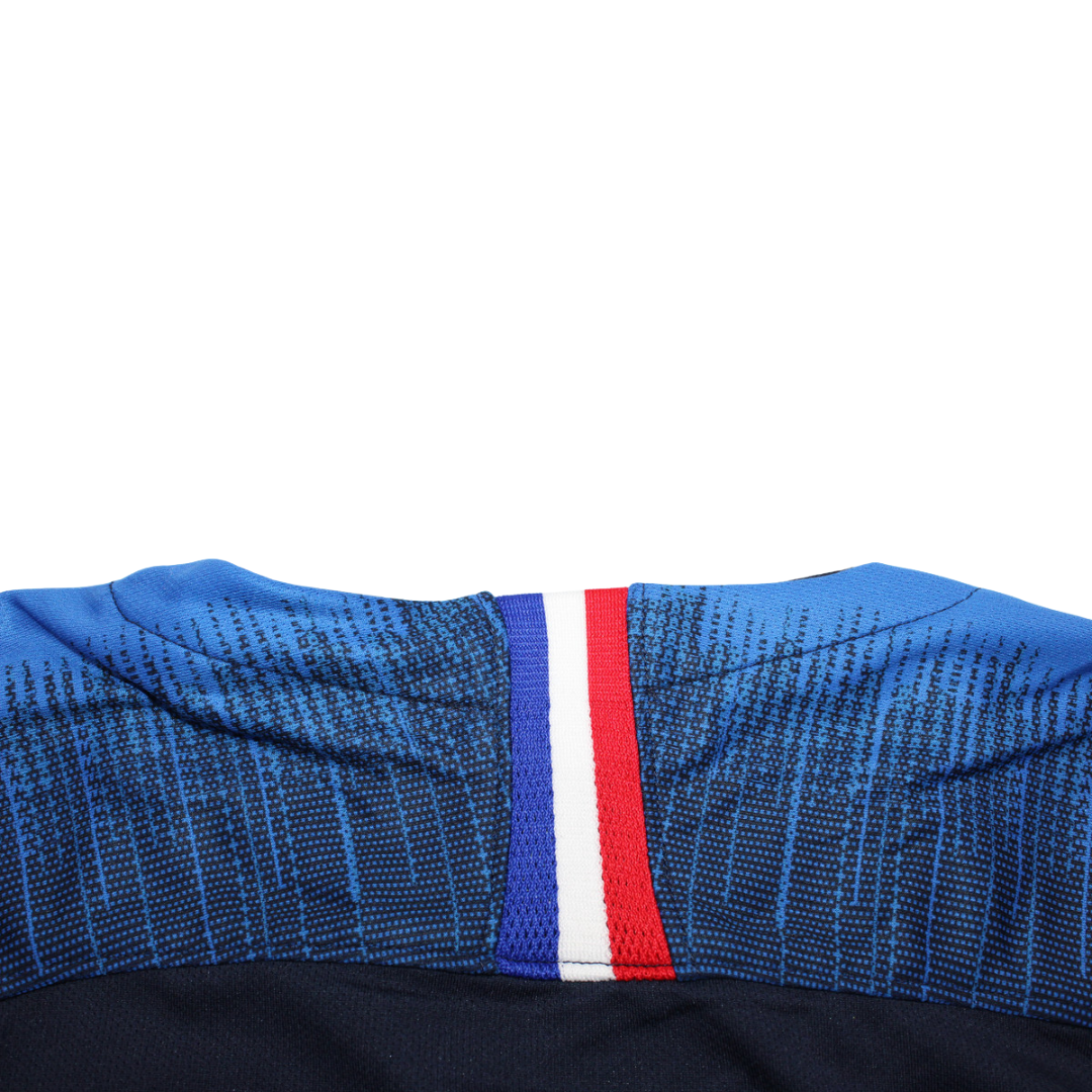 Camisa França Manga Longa Home 2018 - Versão Retrô