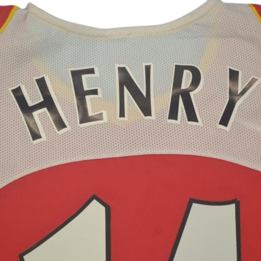 Camisa Arsenal Home 04/05 - Versão Retrô "Henry" Nº 14