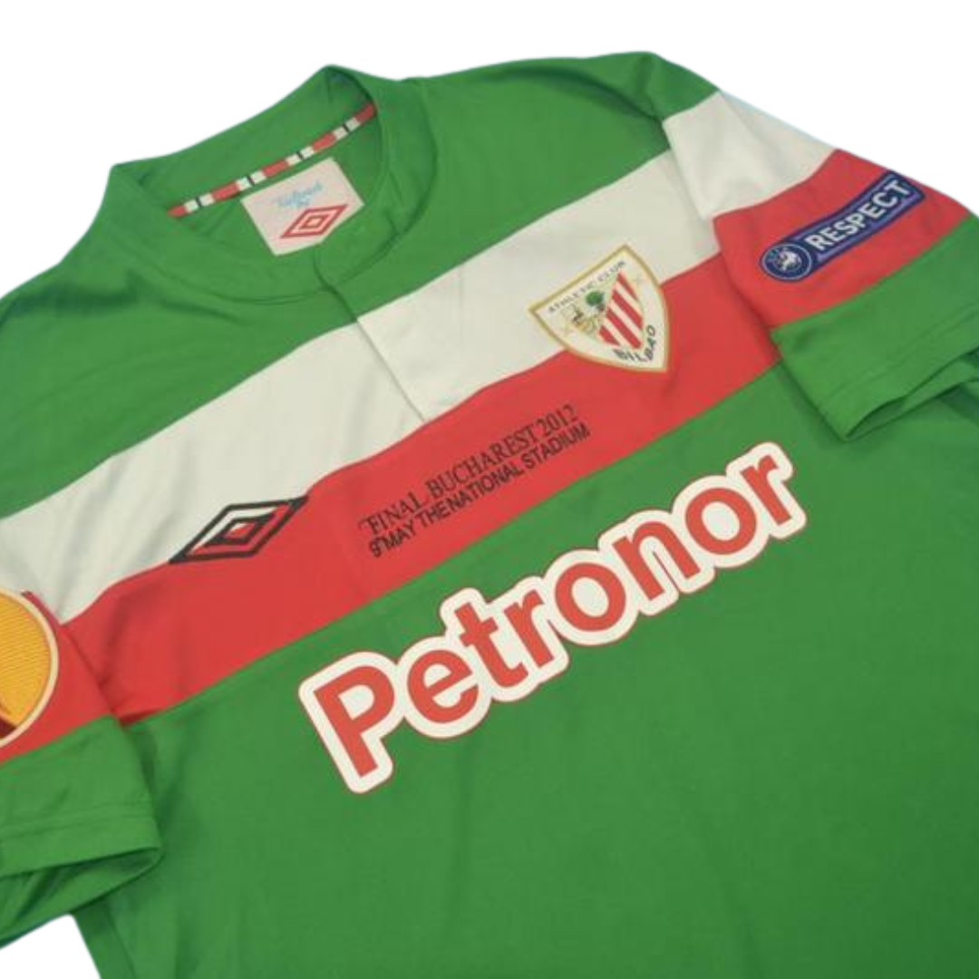 Camisa Athletic Bilbao Away 11/12 - Versão Retrô Gurpegui" Nº 18