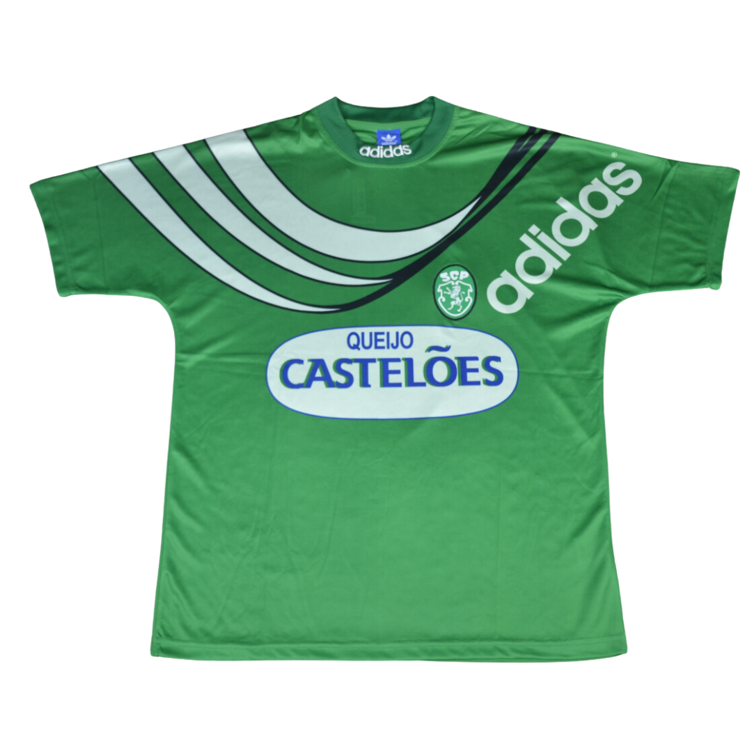 Camisa Sporting Away 94/95 - Versão Retrô "Figo" Nº 7