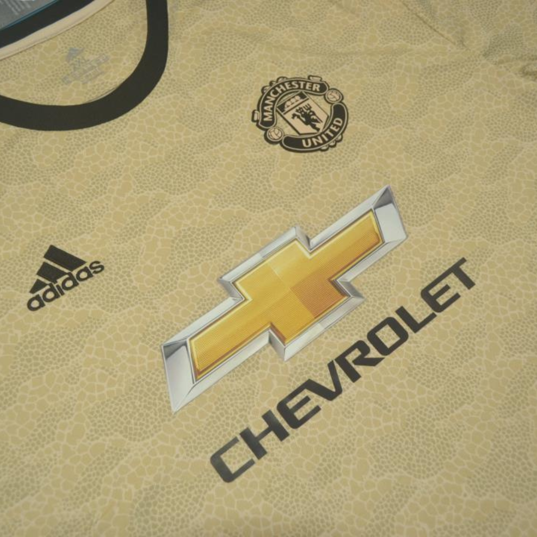 Camisa Manchester United Third Away 19/20 - Versão Retrô