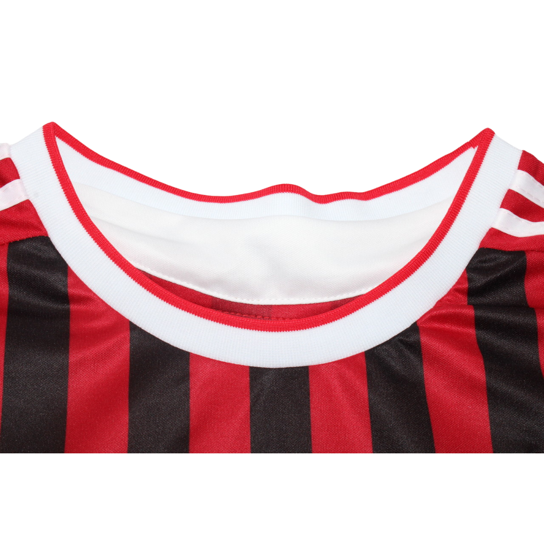 Camisa Milan Manga Longa Home 11/12 - Versão Retrô