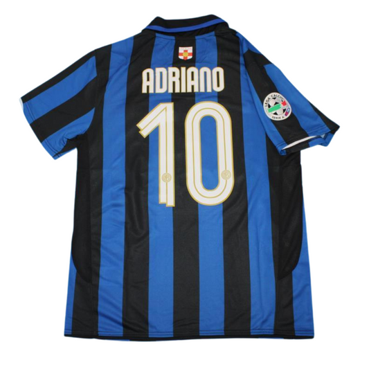 Camisa Retrô Inter de Milão Home 07/08 "Adriano" N°.10