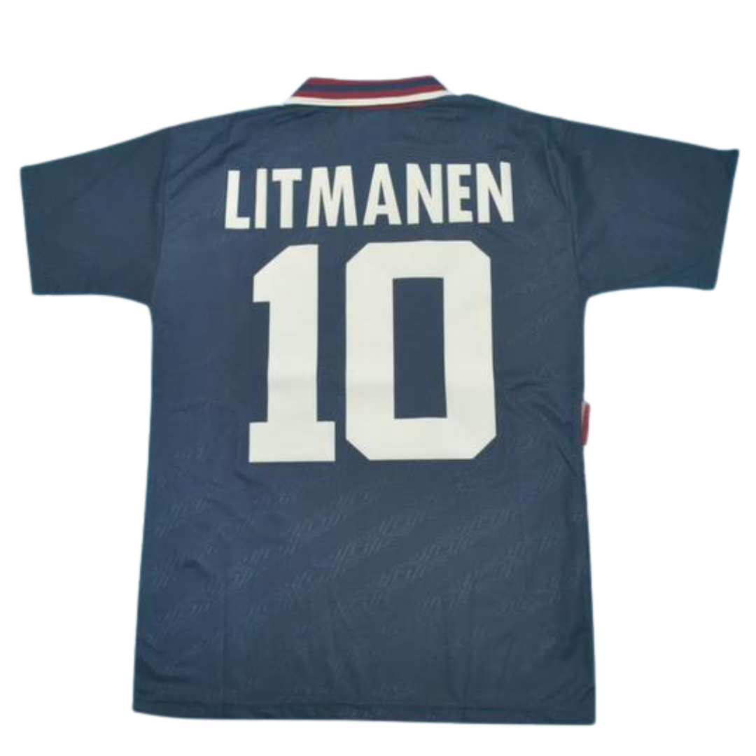 Camisa Ajax Away 94/95 - Versão Retrô "Litmanen" Nº 10