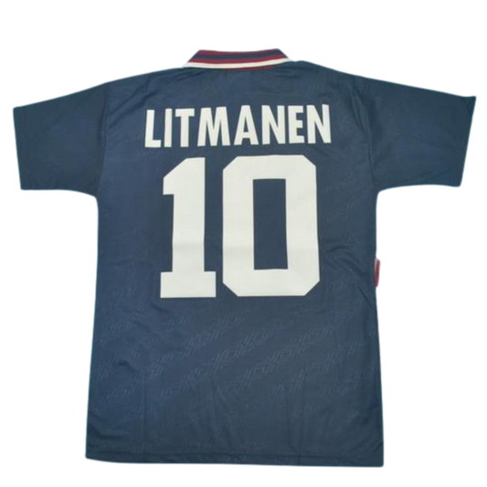 Camisa Ajax Away 94/95 - Versão Retrô "Litmanen" Nº 10