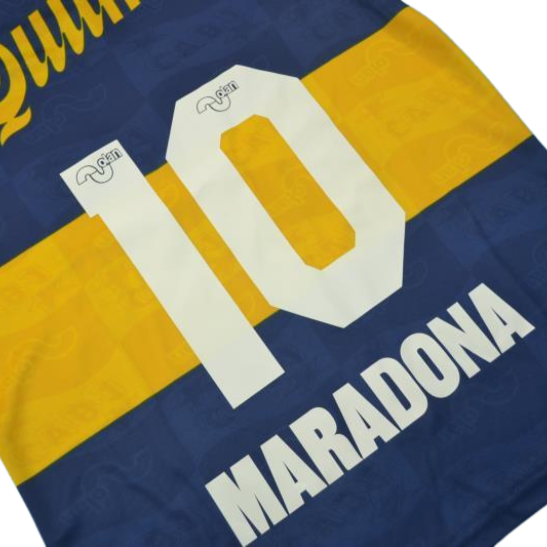 Camisa Boca Juniors Home 95/96 - Versão Retrô "Maradona" N° 10