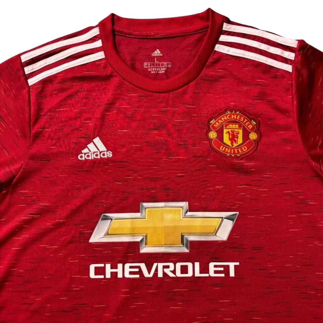 Camisa Manchester United Home 20/21 - Versão Retrô