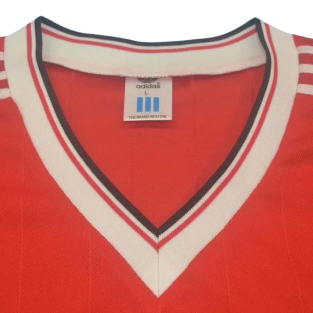 Camisa  Manchester United Home 82/83 - Versão Retrô