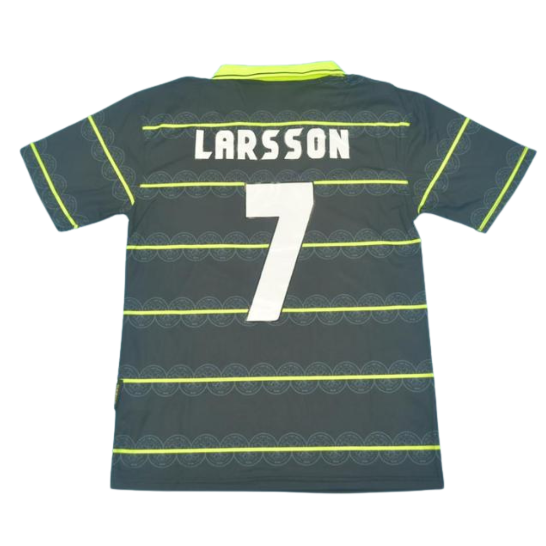 Camisa Celtic Away 98/99 - Versão Retrô "Larsson" Nº 7