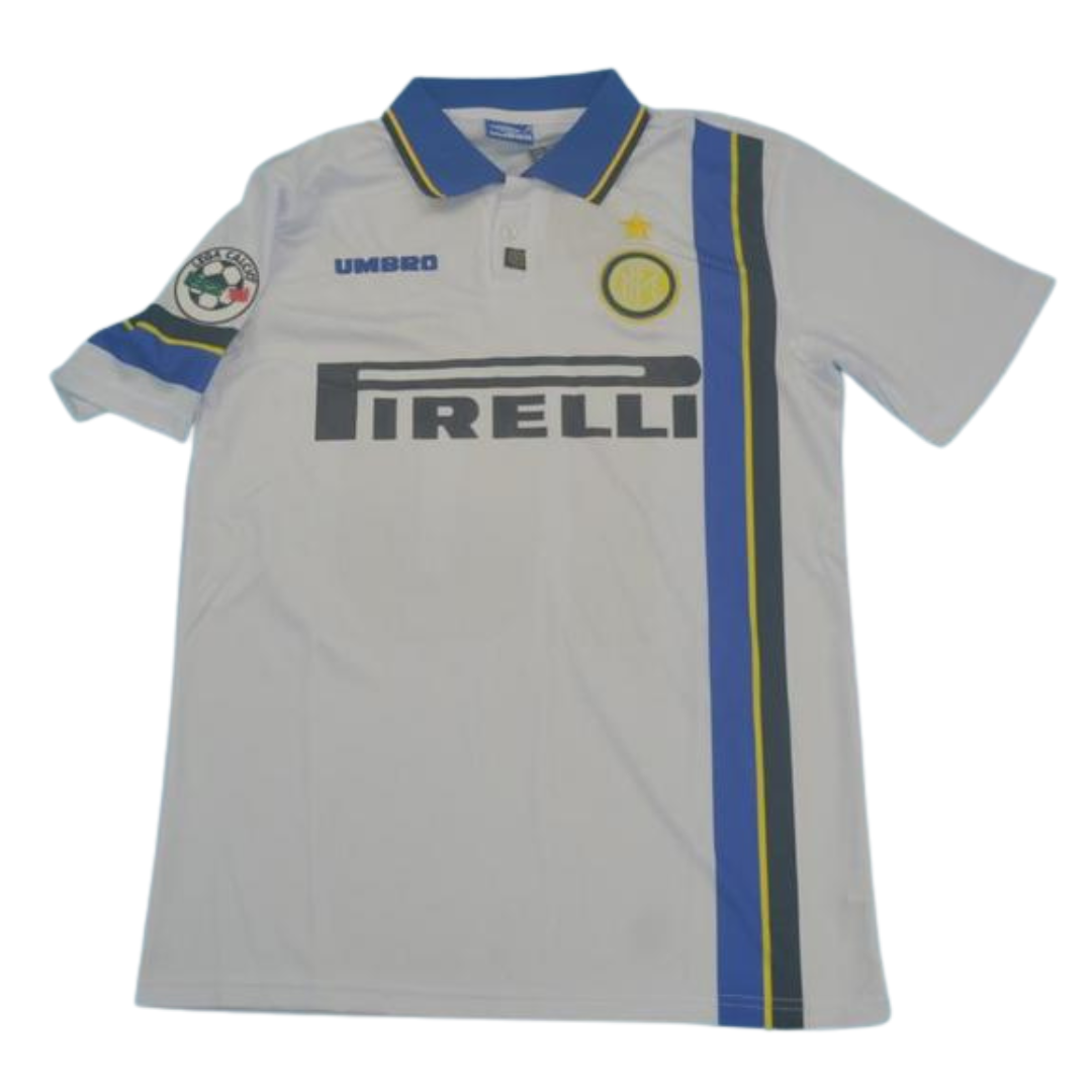 Camisa Retrô Inter de Milão Away 97/98 "Adriano" N°.10