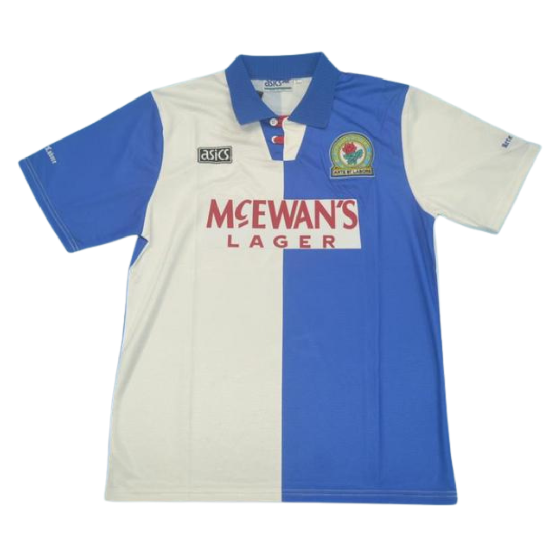 Camisa Blackburn Rovers Home 94/95 - Versão Retrô "Shearer" Nº 9