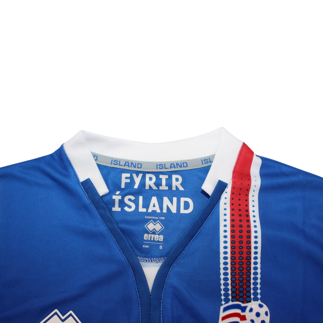 Camisa Islândia Home 16/17 - Versão Retrô
