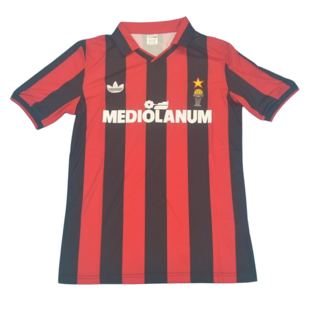 Camisa Retrô Milan Home Intercontinental Cup 90/91 "Baresi" N°.6