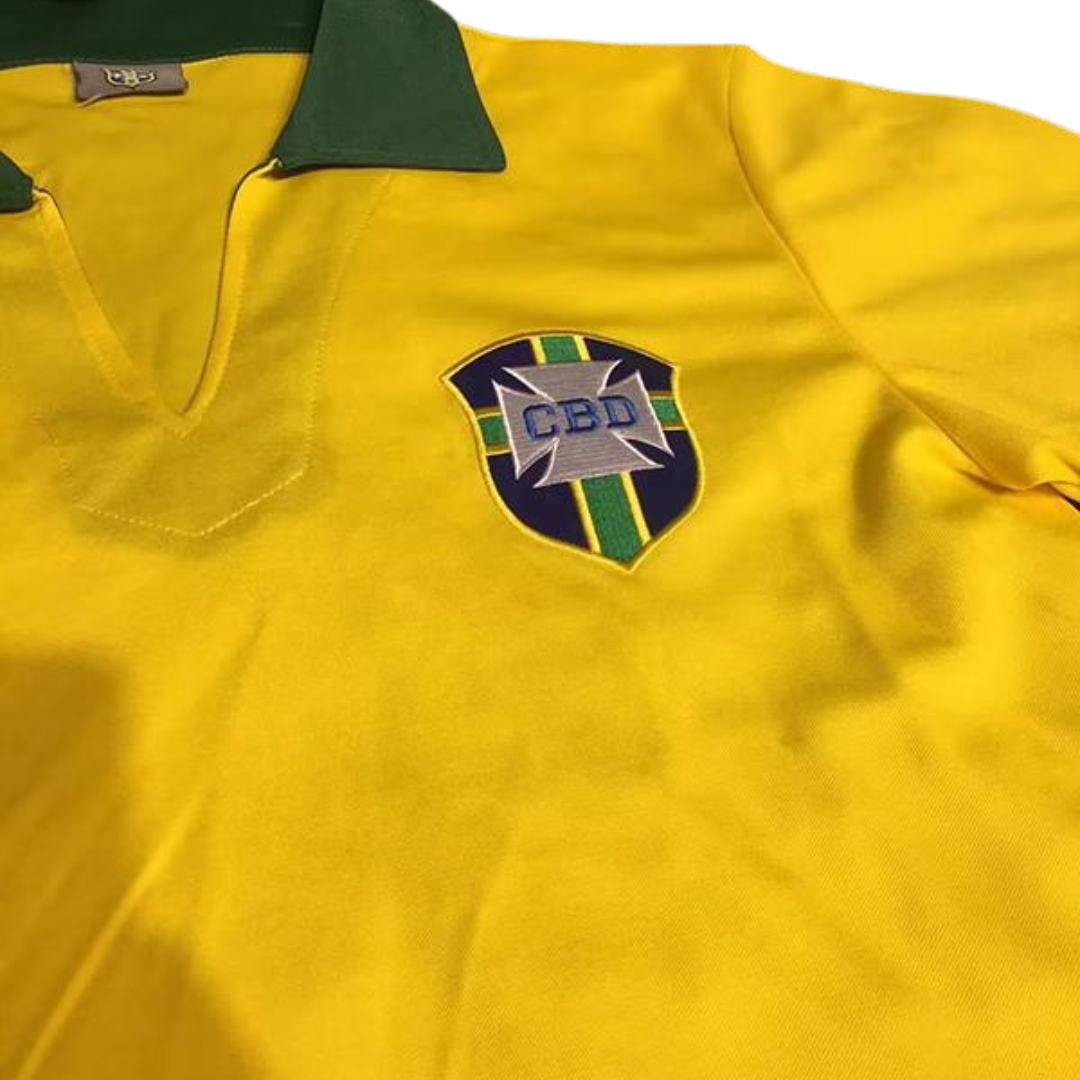 Camisa Retrô Brasil Home 1958