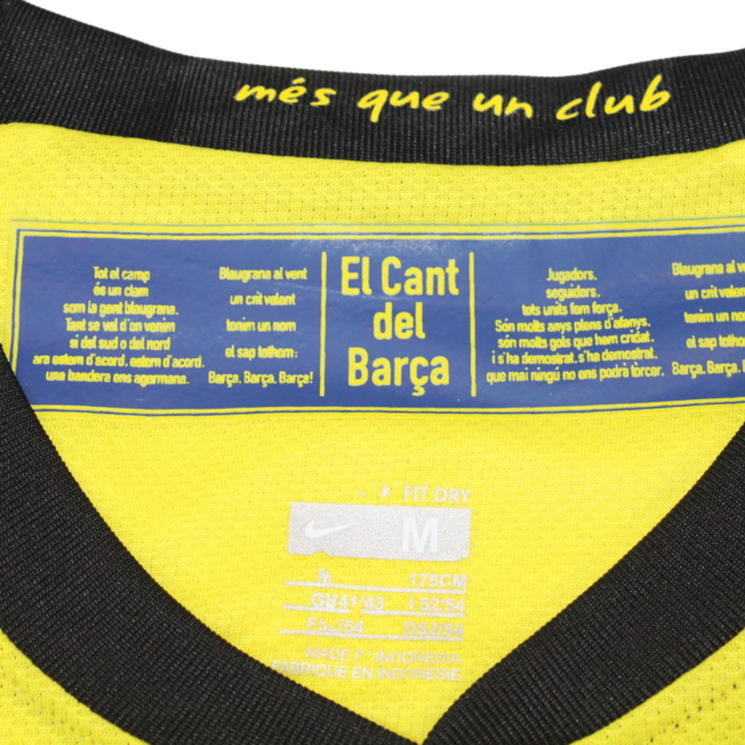 Camisa Barcelona Manga Longa Away 08/09 - Versão Retrô
