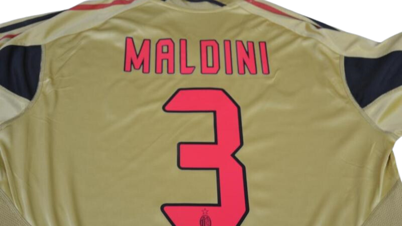Camisa Retrô Milan Third 04/05 "Maldini" N°.3