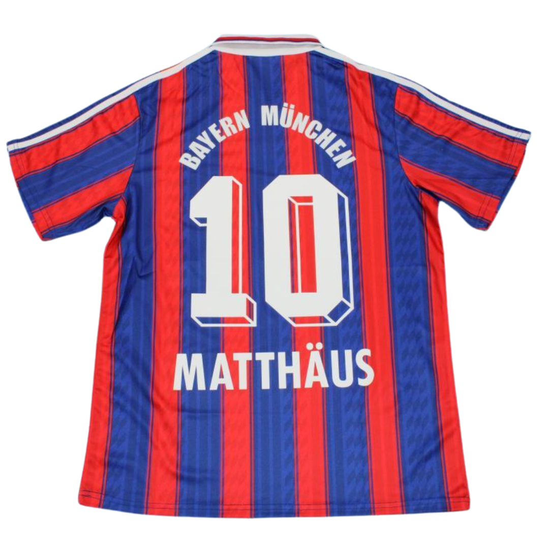 Camisa Bayern de Munique Home 95/97 - Versão Retrô "Matthäus" N° 10