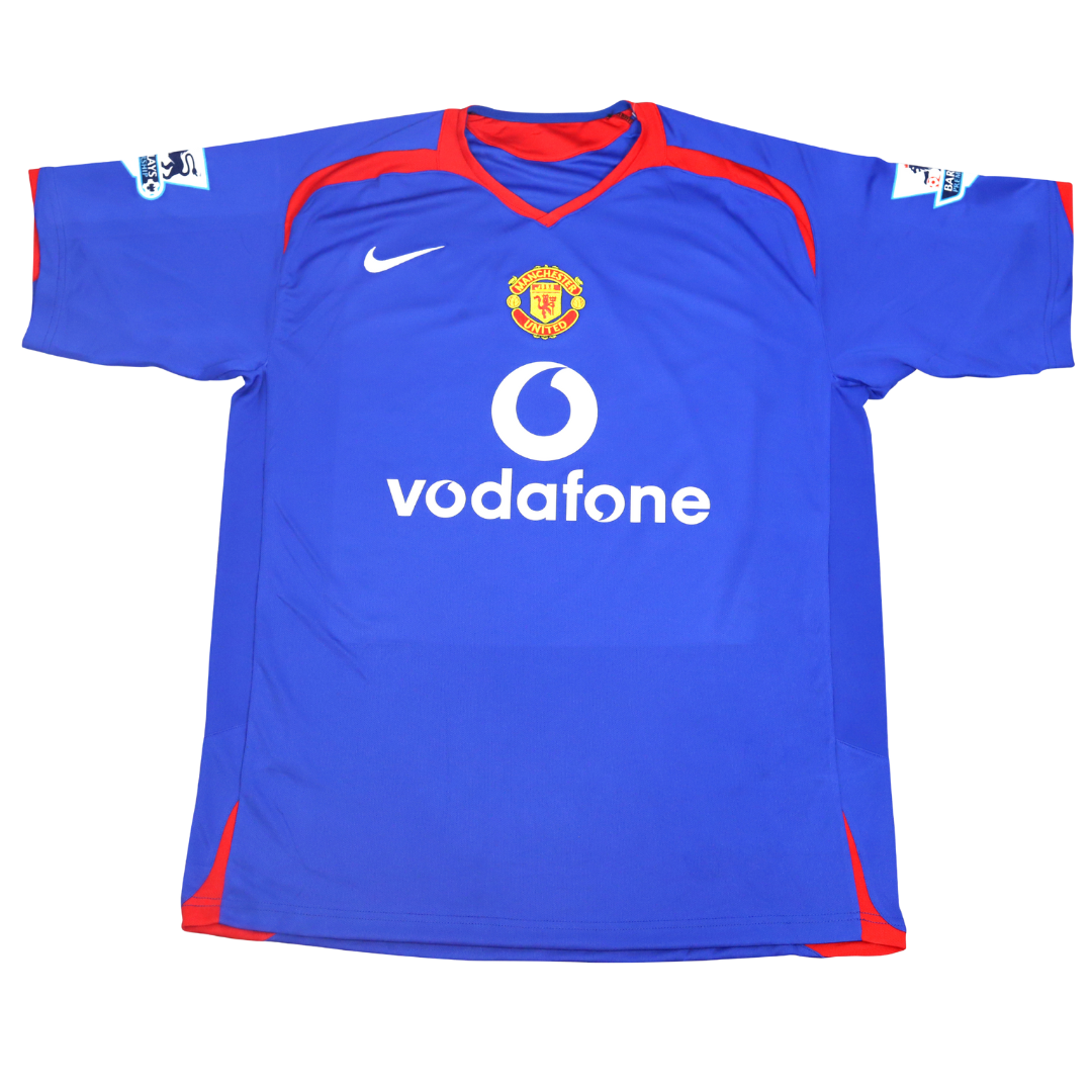 Camisa Manchester United Away 05/06 - Versão Retrô "Rooney" Nº 8